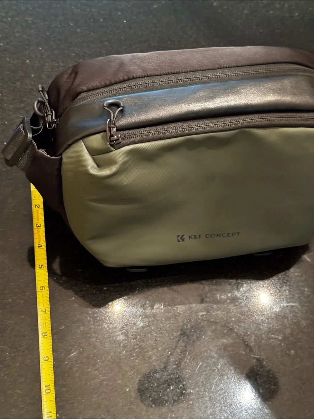 Olive Green Camera bag/ Messenger Sling Bag for Men